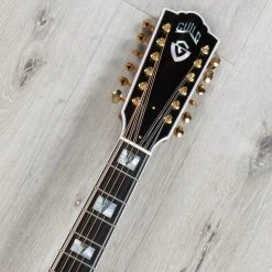 Guild Guitars F-512E Flame Maple Jumbo 12-String Acoustic-Electric Guitar, Natural, LR Baggs Anthem Pickup -Musical Instrument Shop 20220913 dsc02931 1 1