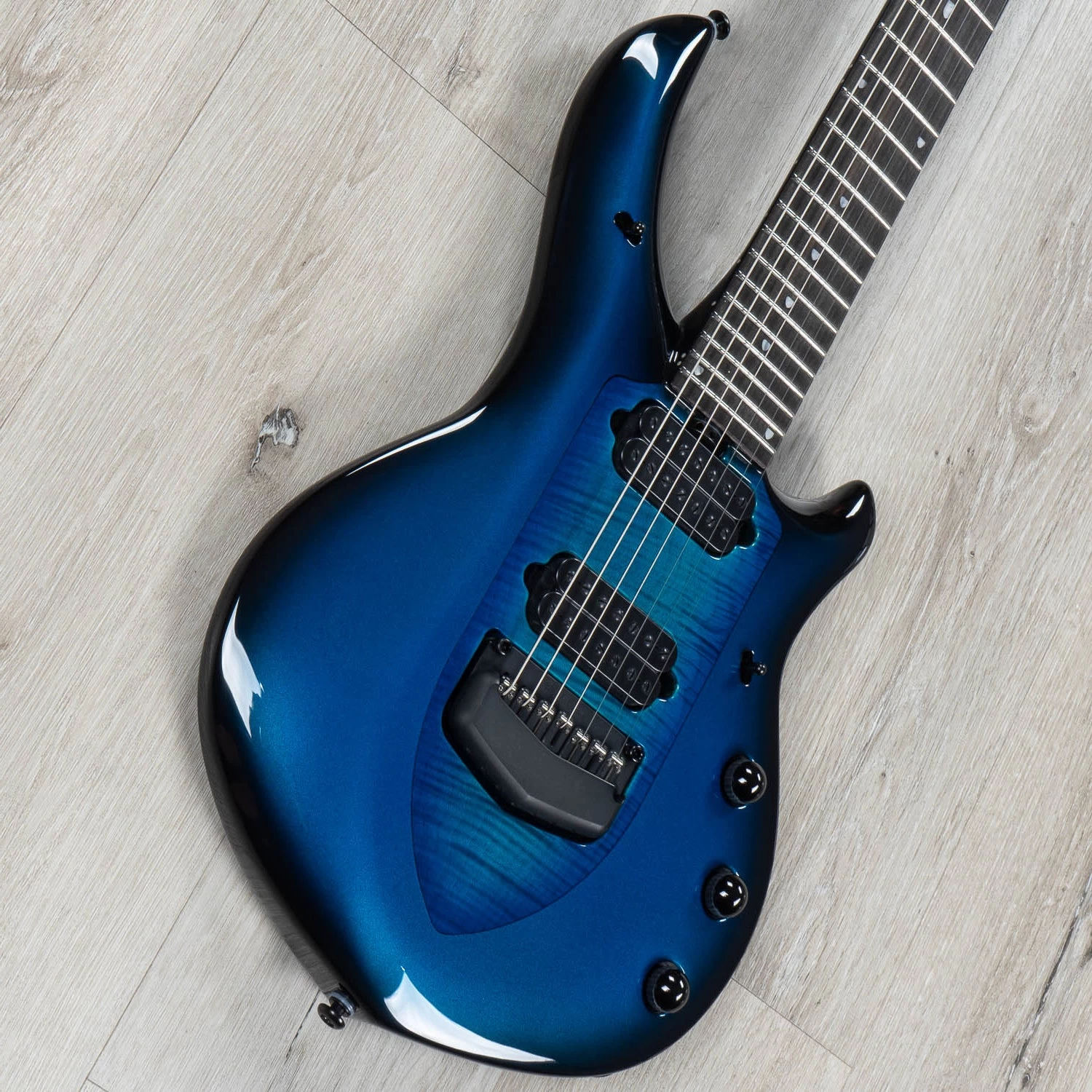 Ernie Ball Music Man John Petrucci Majesty 7 7-String Guitar, Titan Blue 4 Ernie Ball Music Man John Petrucci Majesty 7 7-String Guitar, Titan Blue - Image 2