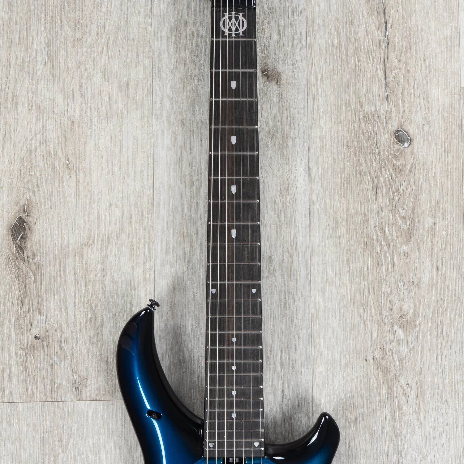 Ernie Ball Music Man John Petrucci Majesty 7 7-String Guitar, Titan Blue 6 Ernie Ball Music Man John Petrucci Majesty 7 7-String Guitar, Titan Blue - Image 4