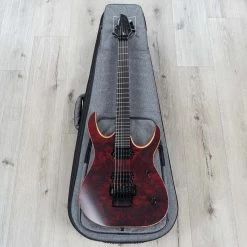 Mayones Duvell Elite Pro 6 Guitar, Dark Red Satin -Musical Instrument Shop 20221019 dsc09352