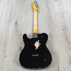Fender Custom Shop LTD 70s Telecaster Custom Relic Guitar, Rosewood Fingerboard, Black -Musical Instrument Shop 20221031 dsc00238