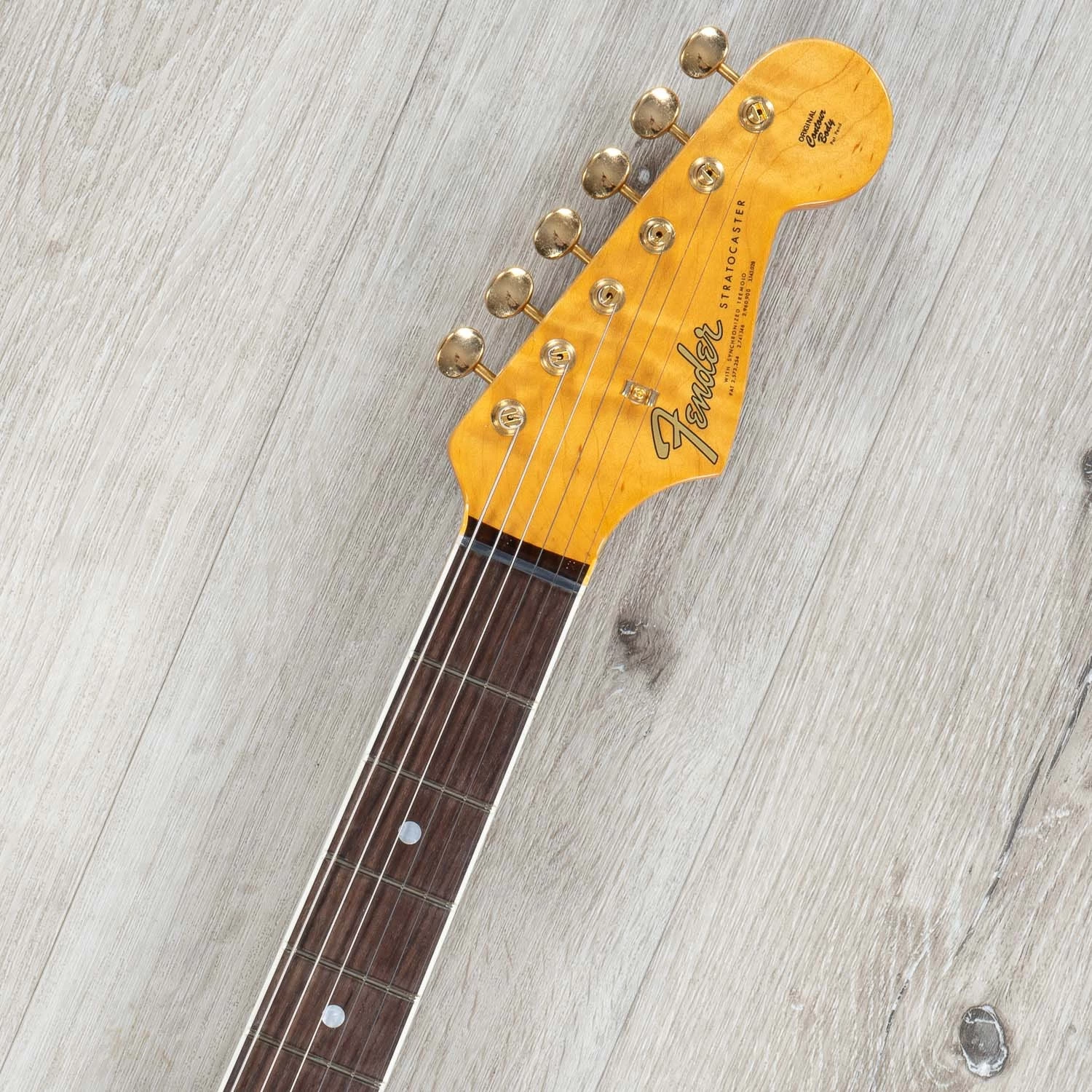 Fender Custom Shop LTD 1965 Stratocaster Closet Classic Guitar, Rosewood Fingerboard, 3-Tone Sunburst 10 Fender Custom Shop LTD 1965 Stratocaster Closet Classic Guitar, Rosewood Fingerboard, 3-Tone Sunburst - Image 8