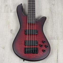 Spector NS Pulse II 5 5-String Bass, Black Cherry Matte, Macassar Ebony Fretboard