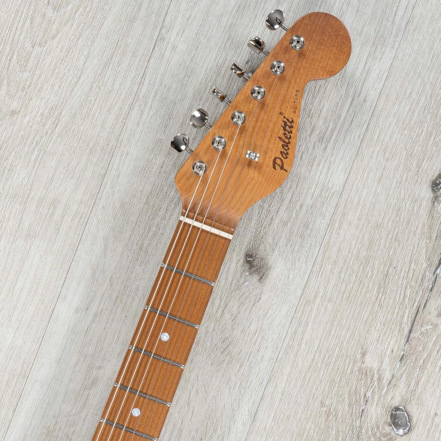 Paoletti Stratospheric Loft Darrell Braun Signature Guitar, Relic Black 10 Paoletti Stratospheric Loft Darrell Braun Signature Guitar, Relic Black - Image 8