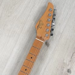 Suhr Standard Plus HSS Left-Handed Guitar, Trans Honey Amber Burst, Roasted Maple -Musical Instrument Shop 20221201 dsc03033 1