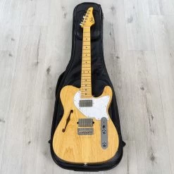 Suhr Alt T Semi-Hollow Guitar, Vintage Natural, Maple Fretboard -Musical Instrument Shop 20221201 dsc03069 1
