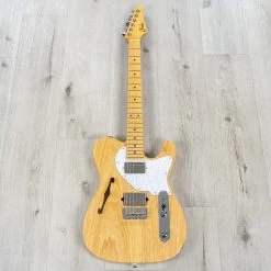 Suhr Alt T Semi-Hollow Guitar, Vintage Natural, Maple Fretboard -Musical Instrument Shop 20221201 dsc03070 1
