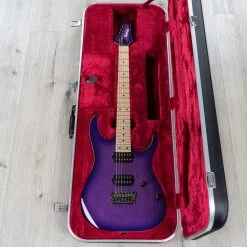 Ibanez RG652AHMFX RG Prestige Guitar, Royal Plum Burst. Bound Birdseye Maple Fretboard -Musical Instrument Shop 20221207 dsc03417