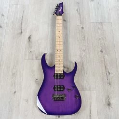 Ibanez RG652AHMFX RG Prestige Guitar, Royal Plum Burst. Bound Birdseye Maple Fretboard -Musical Instrument Shop 20221207 dsc03418