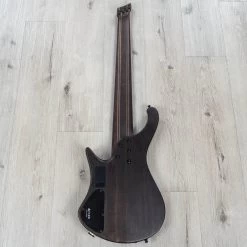 Ibanez EHB1506MSBIF EHB Ergonomic Headless 6-String Multi-Scale Bass Guitar, Panga Panga Fretboard, Black Ice Flat -Musical Instrument Shop 20221207 dsc03480