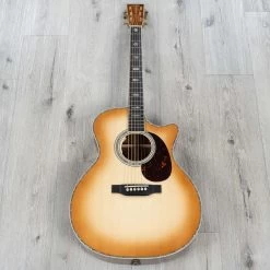 Martin Custom Shop Grand Performance Venetian Cutaway Acoustic-Electric Guitar, Guatemalan Rosewood, Toasted Burst 16 Martin Custom Shop Grand Performance Venetian Cutaway Acoustic-Electric Guitar, Guatemalan Rosewood, Toasted Burst -Musical Instrument Shop 20221208 dsc03577