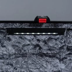 Aluminati Orion Guitar, 3x3 Headstock, Lollar Novel 90 P90s, Black Lucite -Musical Instrument Shop 20221227 dsc04897