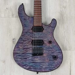 Mayones Regius 6 Guitar, 40th Anniversary, Custom Transparent "Aurora" Multi-Color Gloss