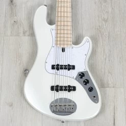 Lakland Skyline Darryl Jones DJ-5 5-String Bass, Maple Fretboard, White Pearl