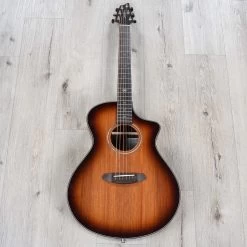 Breedlove Premier Concert CE Acoustic Electric Guitar, Redwood Top, Edgeburst -Musical Instrument Shop 20230102 dsc05485