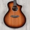 Breedlove Premier Concert CE Acoustic Electric Guitar, Redwood Top, Edgeburst