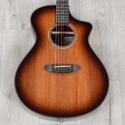Breedlove Premier Concert CE Acoustic Electric Guitar, Redwood Top, Edgeburst