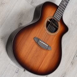 Breedlove Premier Concert CE Acoustic Electric Guitar, Redwood Top, Edgeburst -Musical Instrument Shop 20230102 dsc05487