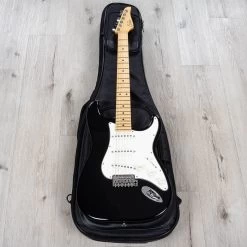 Suhr Classic SSS Electric Guitar, Black, Tinted Maple Fretboard, SSCII Silent Electronics 22 Suhr Classic SSS Electric Guitar, Black, Tinted Maple Fretboard, SSCII Silent Electronics -Musical Instrument Shop 20230109 dsc06262