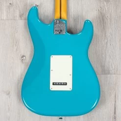 Fender American Professional II Stratocaster Left-Handed Guitar, Rosewood Fretboard, Miami Blue 19 Fender American Professional II Stratocaster Left-Handed Guitar, Rosewood Fretboard, Miami Blue -Musical Instrument Shop 20230109 dsc06628 1