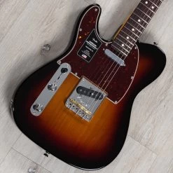 Fender American Professional II Telecaster Left-Handed Guitar, Rosewood Fretboard, 3-Color Sunburst -Musical Instrument Shop 20230110 dsc06822