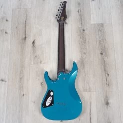 Schecter 2941 Aaron Marshall AM-7 7-String Guitar, Macassar Ebony Fretboard, Cobalt Slate -Musical Instrument Shop 20230111 dsc07275