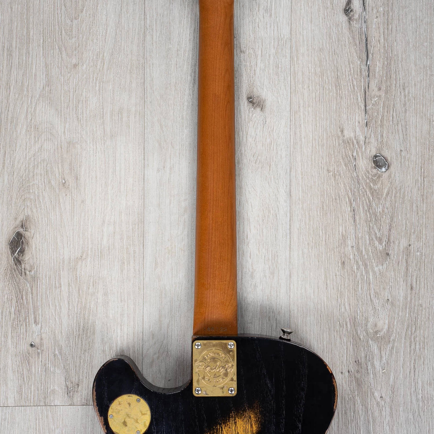 Paoletti 500 Lounge 2PSY Semi-Hollow Guitar, Ebony Fretboard, 400 Heavy Black 7 Paoletti 500 Lounge 2PSY Semi-Hollow Guitar, Ebony Fretboard, 400 Heavy Black - Image 5