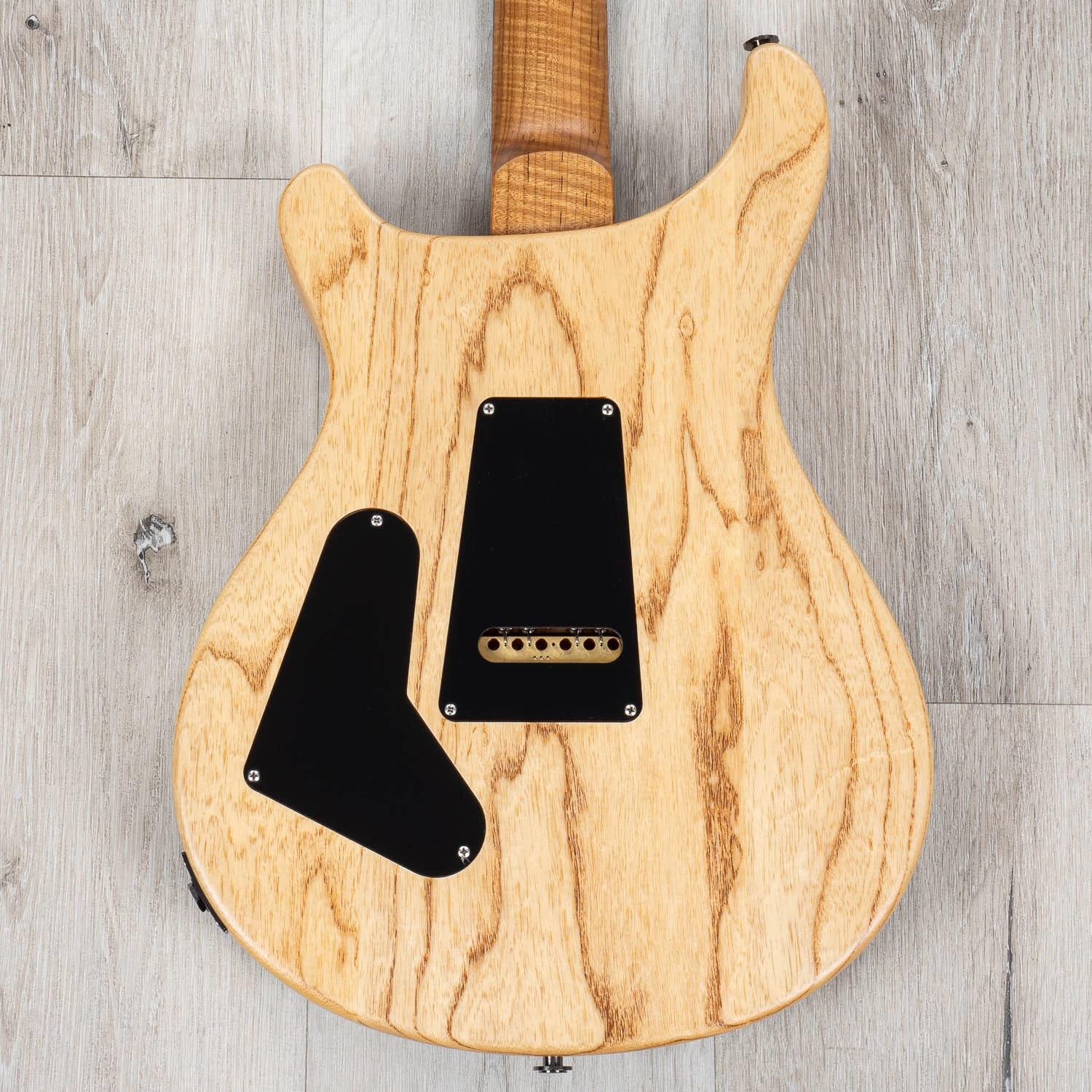 PRS Paul Reed Smith Wood Library Custom 24 Guitar, Fire Red To Gray Black Fade, Roasted Maple Neck 9 PRS Paul Reed Smith Wood Library Custom 24 Guitar, Fire Red To Gray Black Fade, Roasted Maple Neck - Image 7