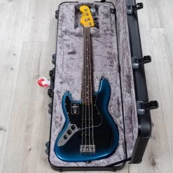 Fender American Professional II Jazz Bass Left-Hand, Rosewood Fretboard, Dark Night -Musical Instrument Shop 20230117 dsc08954