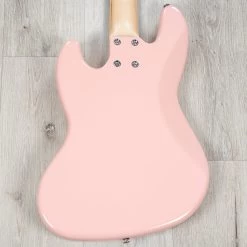 G&L USA JB-5 5-String Bass, Rosewood Fretboard, Matching Headstock, Shell Pink -Musical Instrument Shop 20230123 dsc01285