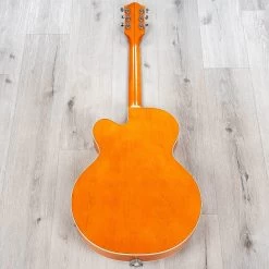 Gretsch G6120T-59 Vintage Select Edition '59 Chet Atkins Hollow Body Guitar With Bigsby, TV Jones, Vintage Orange Stain Lacquer 18 Gretsch G6120T-59 Vintage Select Edition '59 Chet Atkins Hollow Body Guitar With Bigsby, TV Jones, Vintage Orange Stain Lacquer -Musical Instrument Shop 20230125 dsc01934