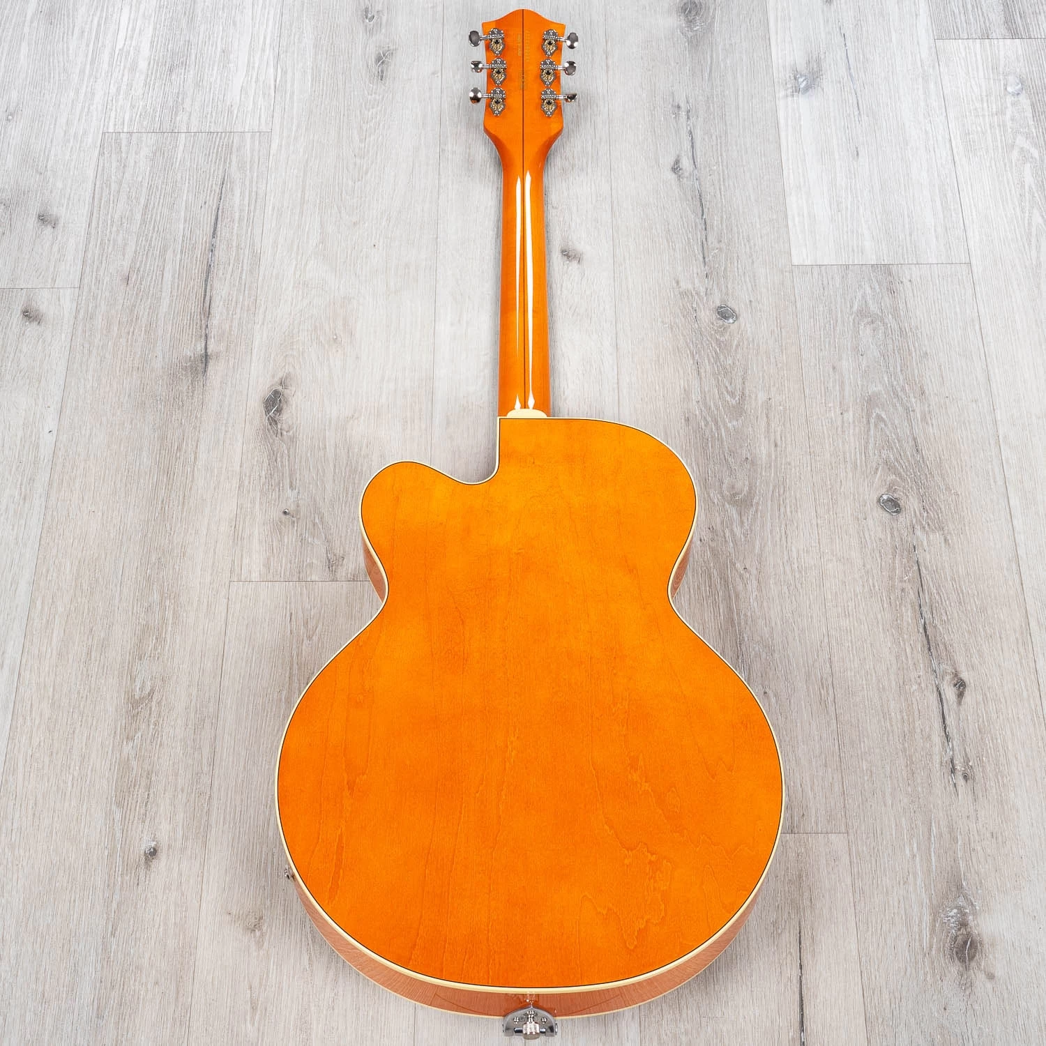 Gretsch G6120T-59 Vintage Select Edition '59 Chet Atkins Hollow Body Guitar With Bigsby, TV Jones, Vintage Orange Stain Lacquer 8 Gretsch G6120T-59 Vintage Select Edition '59 Chet Atkins Hollow Body Guitar With Bigsby, TV Jones, Vintage Orange Stain Lacquer - Image 6