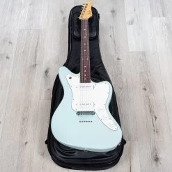 Suhr Classic JM Guitar, Rosewood Fretboard, S90 P90s, TP6 Bridge, Sonic Blue -Musical Instrument Shop 20230125 dsc02008
