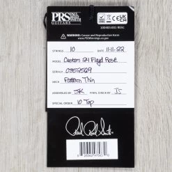 PRS Paul Reed Smith Custom 24 "Floyd" 10-Top Guitar, Ebony Fretboard, Charcoal 25 PRS Paul Reed Smith Custom 24 "Floyd" 10-Top Guitar, Ebony Fretboard, Charcoal -Musical Instrument Shop 20230127 dsc02692