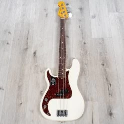 Fender American Professional II Precision Bass Left-Hand, Rosewood Fingerboard, Olympic White -Musical Instrument Shop 20230127 dsc02727