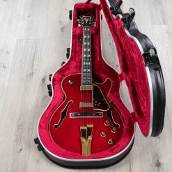 Ibanez George Benson GB10SEFM Hollow-Body Guitar, Ebony Fretboard, Sapphire Red -Musical Instrument Shop 20230131 dsc05076