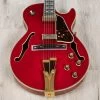 Ibanez George Benson GB10SEFM Hollow-Body Guitar, Ebony Fretboard, Sapphire Red