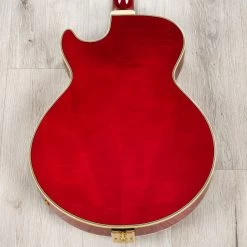 Ibanez George Benson GB10SEFM Hollow-Body Guitar, Ebony Fretboard, Sapphire Red -Musical Instrument Shop 20230131 dsc05093