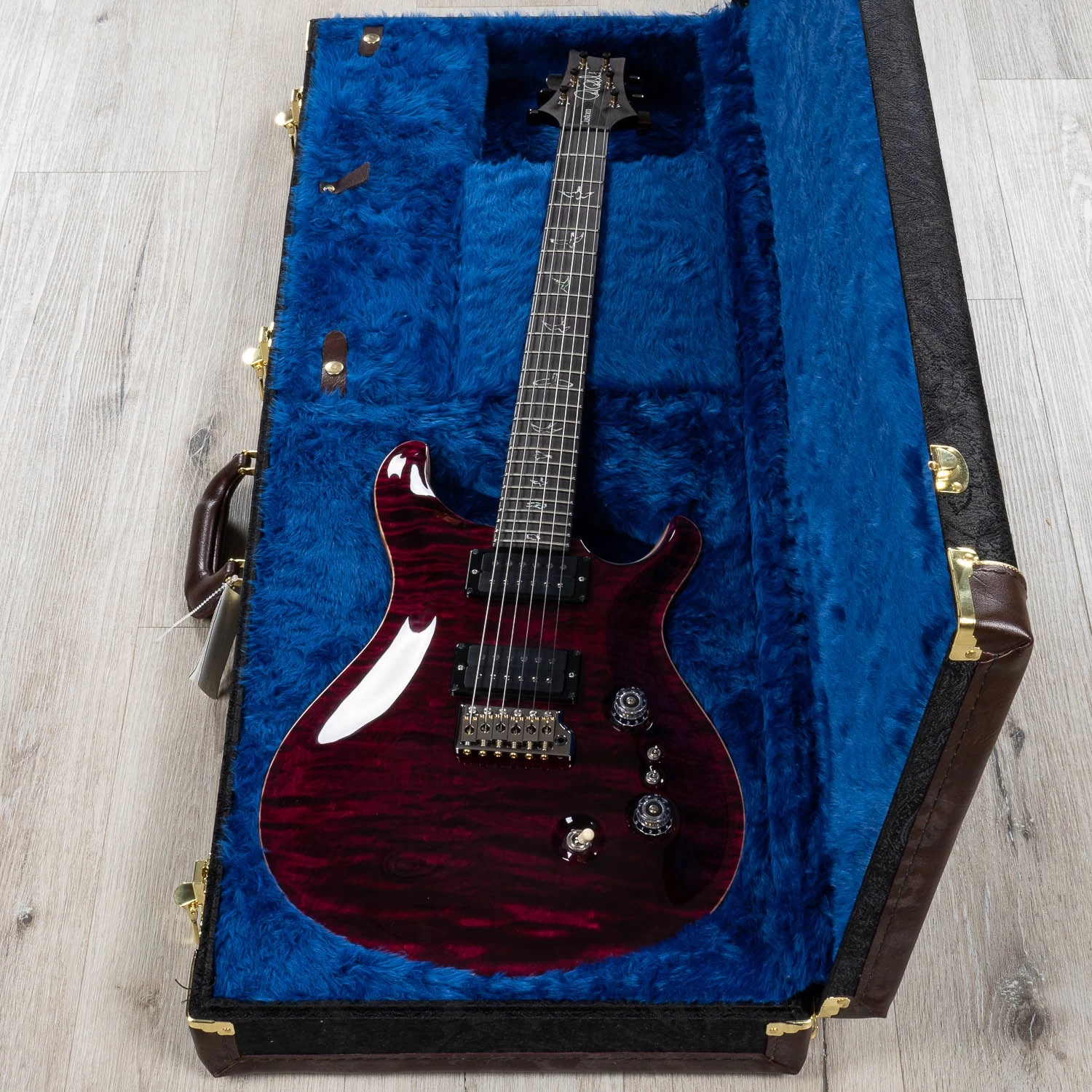 PRS Paul Reed Smith Wood Library Custom 24-08 Guitar, One-Piece Quilt Top, Angry Larry 12 PRS Paul Reed Smith Wood Library Custom 24-08 Guitar, One-Piece Quilt Top, Angry Larry - Image 10