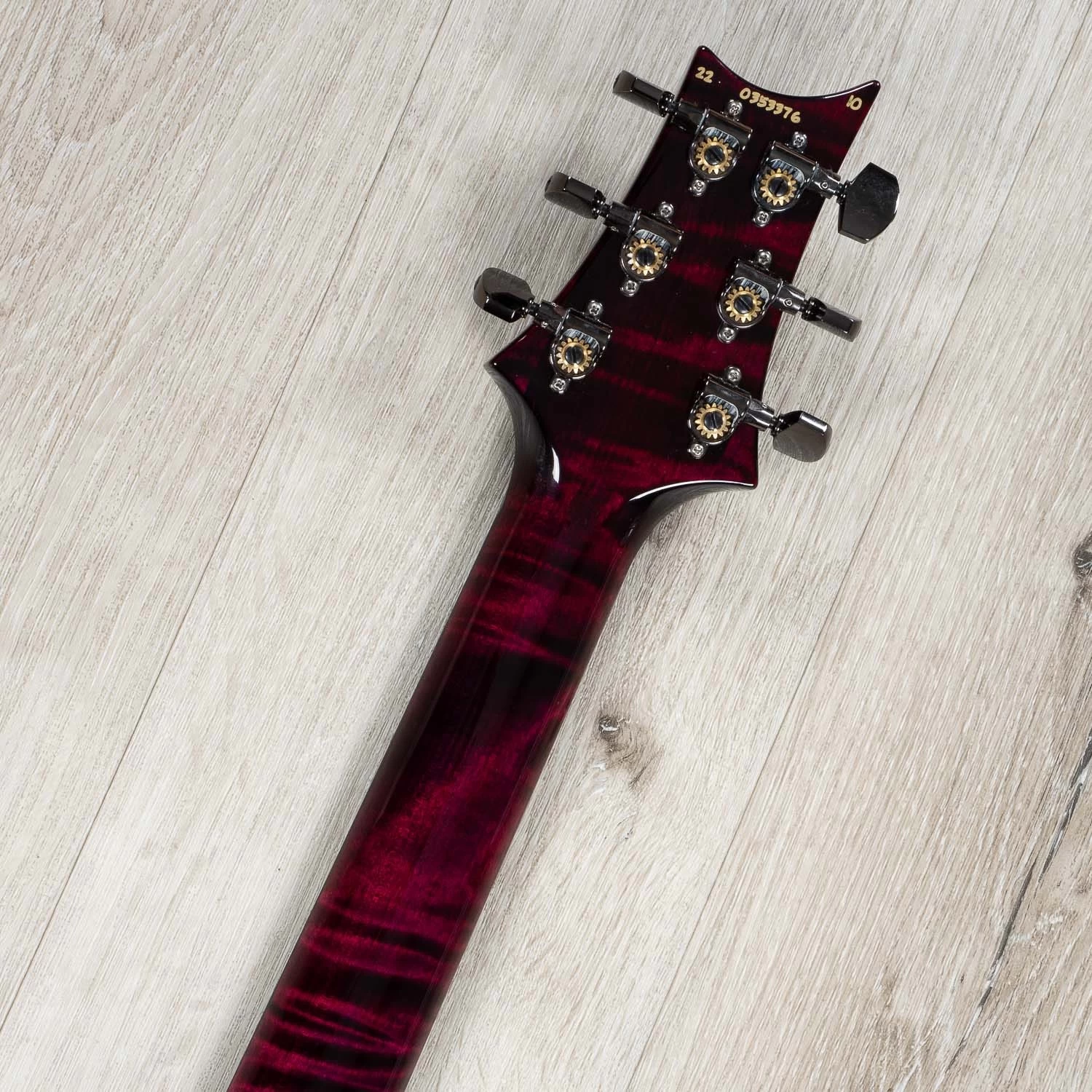 PRS Paul Reed Smith Wood Library Custom 24-08 Guitar, One-Piece Quilt Top, Angry Larry 11 PRS Paul Reed Smith Wood Library Custom 24-08 Guitar, One-Piece Quilt Top, Angry Larry - Image 9