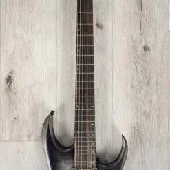 Ibanez RGD71ALPA RGD Axion Label 7-String Guitar, Macassar Ebony Fretboard, Charcoal Burst Black Stained Flat -Musical Instrument Shop 20230202 dsc05766