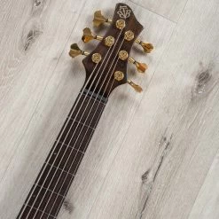 Ibanez BTB1836 BTB Premium Series 6-String Bass, Bound Panga Panga Fretboard, Natural Shadow -Musical Instrument Shop 20230206 dsc06668