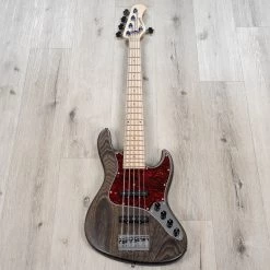 Sadowsky MetroLine 21-Fret Vintage J/J 5-String Bass, Swamp Ash Body, Nirvana Black Transparent Satin -Musical Instrument Shop 20230207 dsc06871