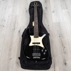 Warwick Teambuilt Pro Series Streamer CV 4-String Bass, Solid Black High Polish -Musical Instrument Shop 20230207 dsc06957