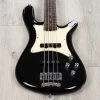 Warwick Teambuilt Pro Series Streamer CV 4-String Bass, Solid Black High Polish -Musical Instrument Shop 20230207 dsc06968