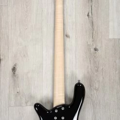 Warwick Teambuilt Pro Series Streamer CV 4-String Bass, Solid Black High Polish -Musical Instrument Shop 20230207 dsc06981