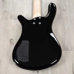 Warwick Teambuilt Pro Series Streamer CV 4-String Bass, Solid Black High Polish -Musical Instrument Shop 20230207 dsc06988