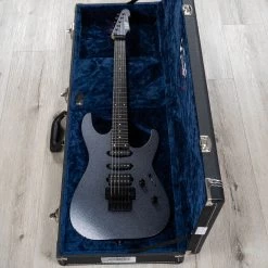 ESP USA M-III FR Guitar, Ebony Fretboard, Seymour Duncan Pickups, Black Sparkle -Musical Instrument Shop 20230207 dsc07277