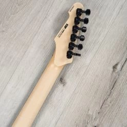 ESP USA M-III FR Guitar, Ebony Fretboard, Seymour Duncan Pickups, Black Sparkle -Musical Instrument Shop 20230207 dsc07289