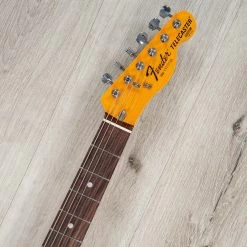 Fender Limited Edition American Vintage II 1977 Telecaster Custom Guitar, Belly Cut, Olympic White -Musical Instrument Shop 20230208 dsc07887